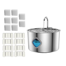Automatic Pet Water Fountain Bowl with Replaceable Filters for Cats Dogs Drinking Indoor B