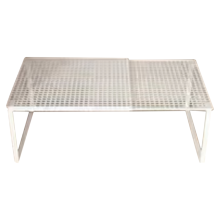 Étagère de placard télescopique rétractable et extensible, séparateur de garde-robe réglable en couches, organisateur d'armoire, blanc-L