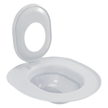 Riduttore per WC per gatti intelligente con design ovale antiscivolo, include contenitore per assorbenti, grigio