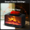 Flame Fireplace Wax Melt Warmer, Warmer with Timer, Electric for Scented EU Plug 4