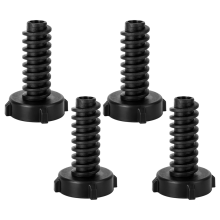 Confezione da 4 piedini regolabili con rondella di livellamento DC61-01722B, sostituiscono AP5578287, PS4206427