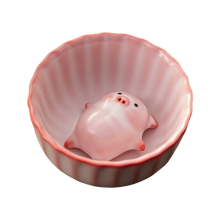 Cartoon Keramik Teetasse Little Pig Spit Unter Dem Boden Lustige Teetasse Procelain Wasser Tassen Becher