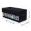 2pack CD Storage Boxes,CD Case Storage, Container Holds 32 CDs in Full Jewel Cases, 60 Slim Cases 2