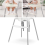 Repose-pieds réglable pour chaise haute Antilop 5