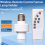 Remote Control Light Bulb Socket E27 Base Holder Timing Function Wireless Lamp for Closet Bedroom Attic 6
