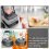 2Pcs Blender Lid for Advance Containers 48Oz & 32Oz - Replacement Cover Quiet One, VM0145 3