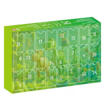 Calendrier de l'Avent 24 jours Noël Vacances Compte à rebours Animaux Jouets Dinosaure Œuf pour Enfants Ados Fête Fête Salle de classe B