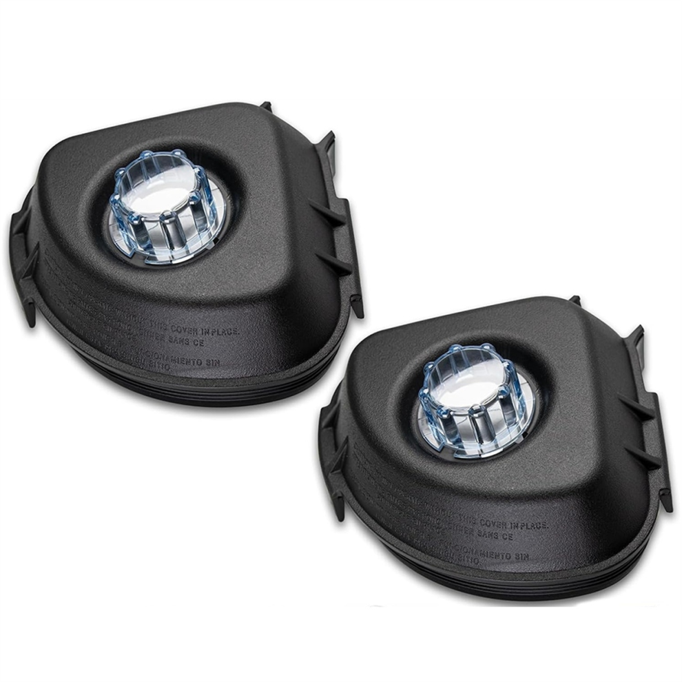 Exogio 2Pcs Blender Lid For Advance Containers 48Oz & 32Oz - Replacement Cover Quiet One, Vm0145