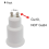 6pcs Gu10 to E26 Adapter, Standard Screw in Base Socket Adapter Converter 5