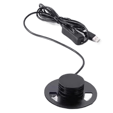 LED Moss Plant Light - D10cm USB Eco Bottle Lamp, Ventilated Hydroponic Aquatic Terrarium Grow 5W