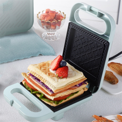 Multifunction Sandwich Maker Fast Heating Toaster Breakfast Making Machine Kitchen Electric Baking Pan Roast Meat EU 1