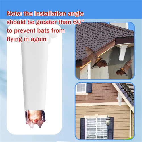 4 Pcs Bat Exclusion Reusable Tool Removal Device One Way Trap Supplies Remove Plastic Cone 2