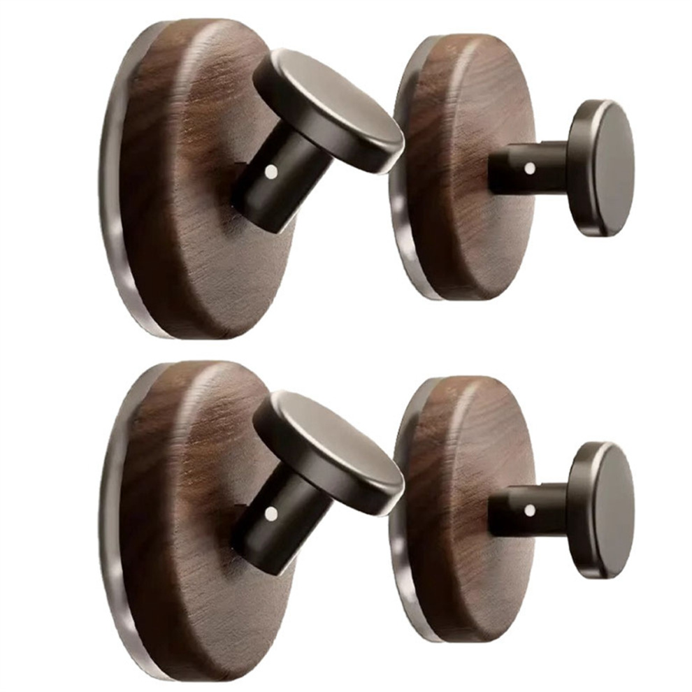Exogio Hanger For Front Door, Heavy Duty Suction Cup Reef Hook Glass Window/Over Door/Outdoor (4 Pack)