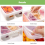 Portable Fruit Tray with Compartments, Clear Snack Organizer for Picnics & Kitchen Storage, Includes Lid Handle 5