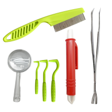 Tick Removal Tool 7Pcs Kit with Storage Box,Tick for Dogs Cats Pet Comb