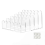 Clear Acrylic Mail Organizer File Sorters for Desk Laddered Desktop Vertical Holder Workspace 1