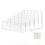 Clear Acrylic Mail Organizer File Sorters for Desk Laddered Desktop Vertical Holder Workspace 8