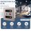 12w Universal Wall Panel Socket with Usb-A Usb-C Retractable Charging Cable, Mobile Phone Tablet Type C Outlet 8