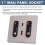 12w Universal Wall Panel Socket with Usb-A Usb-C Retractable Charging Cable, Mobile Phone Tablet Type C Outlet 6