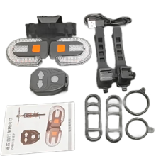 Fahrrad USB Blinker Wiederaufladbare Abnehmbare Mountainbike Nacht Reiten Lichter