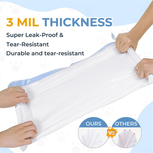 Cat Litter Bags Liners for M1 and Pet Pivot Autoscooper 11 Open-Top Self-Cleaning Box Drawstring 2