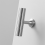 Solid Brass Art Deco Style Vertical Lines Linear Kitchen Cabinet Knobs Silver Drawer Handle Pull 2