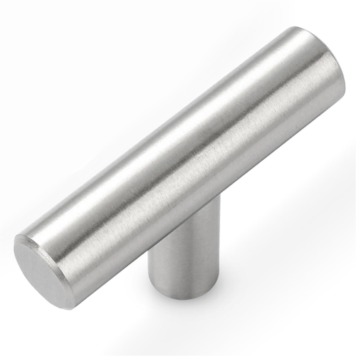 Solid Brass Art Deco Style Vertical Lines Linear Kitchen Cabinet Knobs Silver Drawer Handle Pull 2