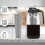 Cold Brew Coffee Maker Pitcher,64oz Iced Tea Pitcher for Fridge with Filter, Pour Spout Lid 4