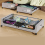 Under Bed Storage with Wheels,2-Pack Containers Lids Rolling Drawer for Clothes,Shoes,A 7