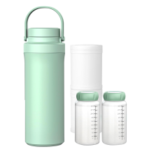 Breast Milk Cooler Bottle,360 Cooling Technology for Long Time,Portable Larger Capacity Travel Breastmilk Chiller
