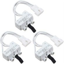 3406107 WP3406107 Interruttore porta asciugatrice, confezione da 3, adatto per asciugatrici AED4475TQ1 MEDC400VW0 AGD4475TQ1