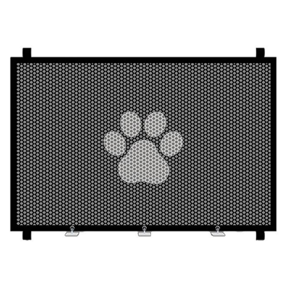 Exogio Retractables Meshes Barrier Doorway Pet Barriers Portable Folded Dog D0ld 110X78cm