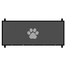 Barriere retrattili per cani, barriere per porte e finestre, pieghevoli e portatili, per cani D0LD 180x78cm