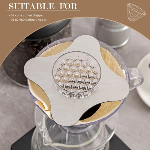 Portable Hand Brew Coffee Filter Drip Shower Maker Tea Cup Accessories 2