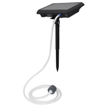 Pompa d'aria solare per laghetto per pesci, ventilatore multifunzione con ricarica USB, strumento rotante per ossigeno per pesca all'aperto