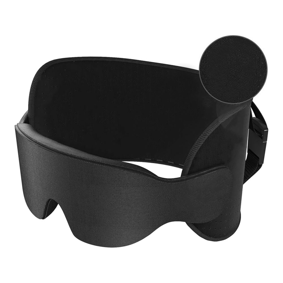 Travel Pillow, Airplane Neck Pillow For Long Flight, Oversized Head Strap With Eye Mask Sleep, 360Support Headrest Exogio
