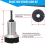 Wheel Hub Resurfacing Set Rust Cleaning Tools Maintenance Brake Disc Removal Tool for Rotor 3