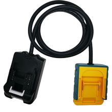 Akku-Verlängerungskabel-Werkzeug für 18 V-20 V mit Gürtelclip, 1,5 m Kabel