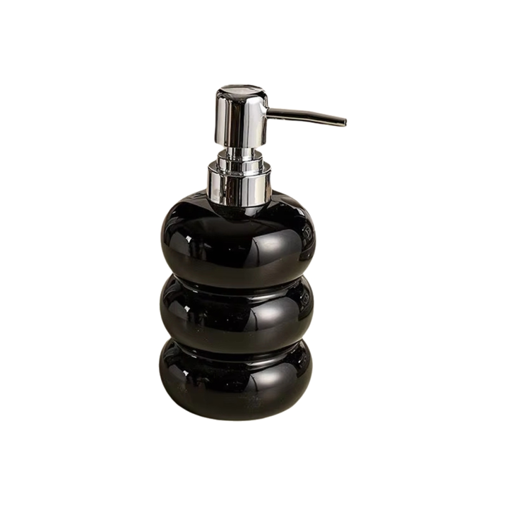 Exogio Ceramic Hand Bottle Household Shampoo Cosmetic Water Collection Home Hotel Soap Dispenser Bathroom Accessories B