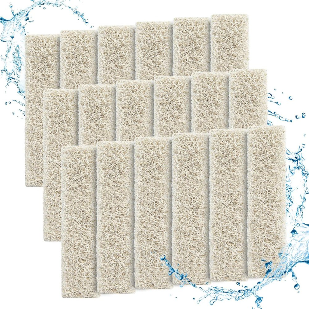 18 Count Ammonia Reducer Filter Pads for QuietFlow LED PRO Model 10, Quietflow 10