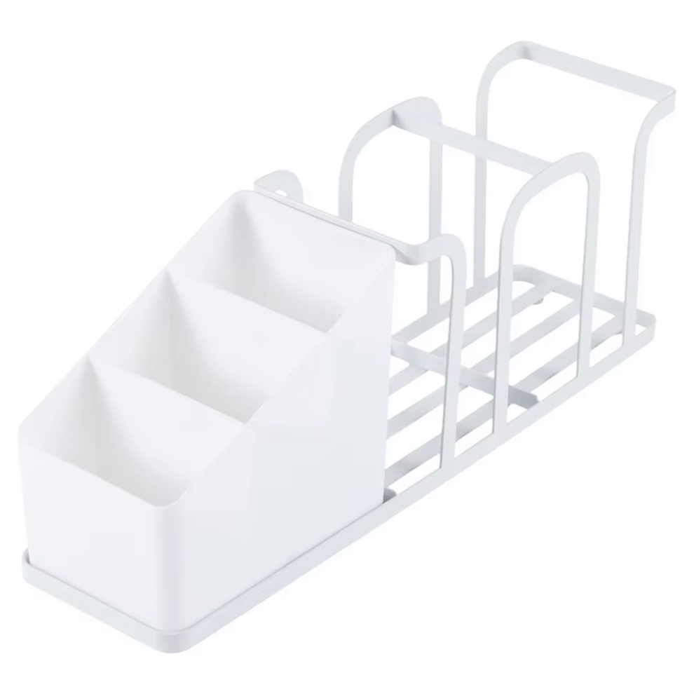 Exogio Coffee Tea Condiment Accessories Holder Multifunction Disposable Cup Organizer For Kitchen Office Break
