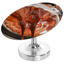 Espresso Shot Mirror for Bottomless Portafilters, Stainless Steel Coffee Extraction Reflective Observation