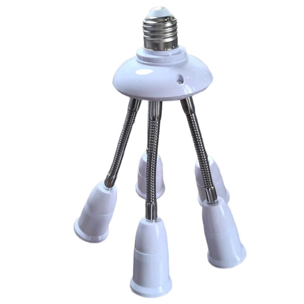 E27 Socket Splitter Household Lamp Bases Photography Adapter Converter Ajustable Multi Bulb Light 4853510384650