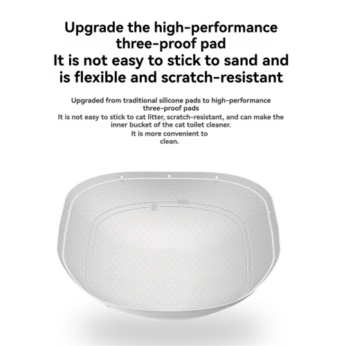 For X Cat Small Box Pad Accessories High Performance Three Proof T3 Special Automatic Toilet 1