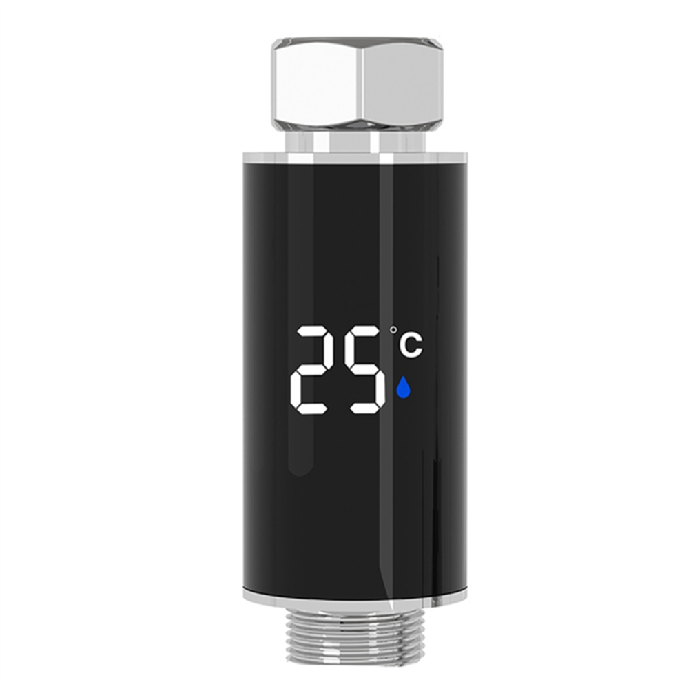 Digital Bathroom Hot Shower Faucets Thermometer Led Display Hydropower Electricity Bathing Home 4853510382434