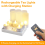 Flameless Candles with Remote Control Timer & Charging Base, 6pcs USB Rechargeable Battery LED Tea Lights 2