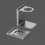 Support pour machine à expresso portable et pliable, support pour cafetière de bureau avec base, adapté 5