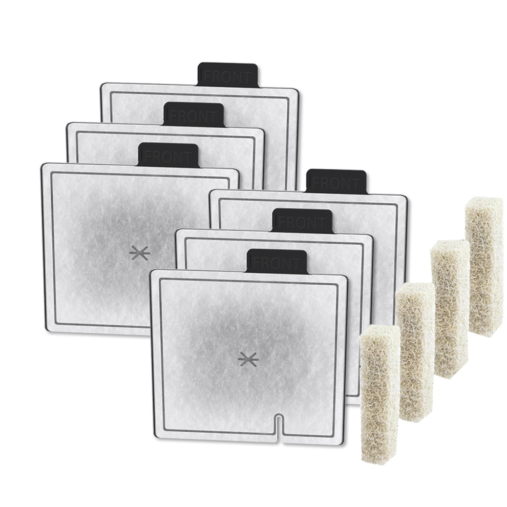 Medium Fish Tank Filter for Pads, Aquarium QuietFlow LED