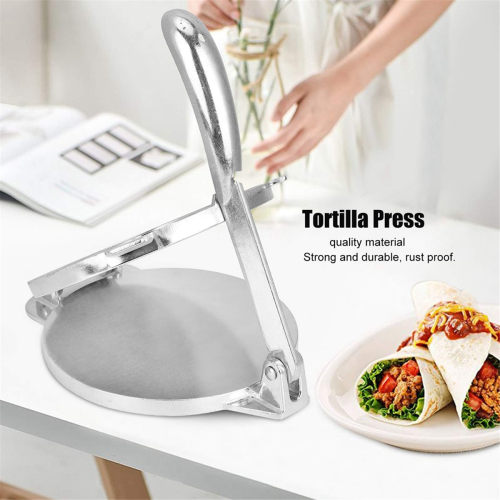 Tortilla Maker, Aluminum Alloy Quesadilla Roti Maker DIY Foldable Tool 2