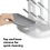 Vertical Baby Bottle Drying Rack,Space Saving Rack Dryer for Kitchen Countertop,Stand Large 5